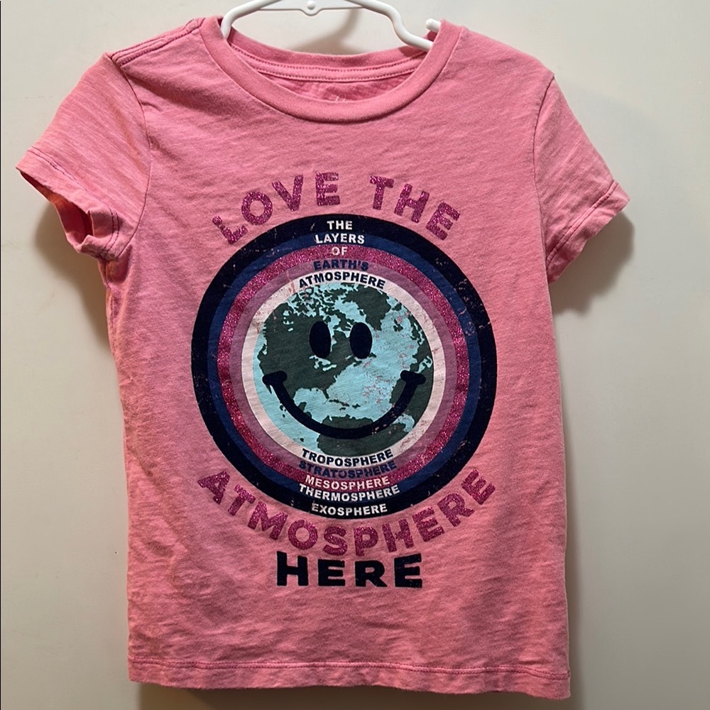 Peek Brans Pink Kids Graphic T-Shirt Size 4/5